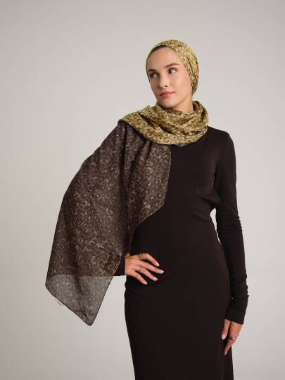 Peleng Koleksiyonu - Keçe Taba Çift Taraf Şal