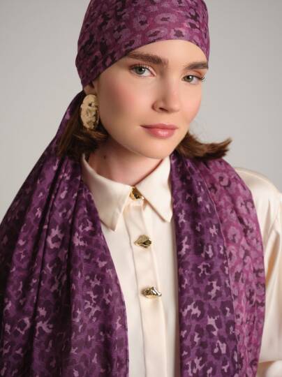 Peleng Koleksiyonu - Şahgül Çift Taraf Şal - 2