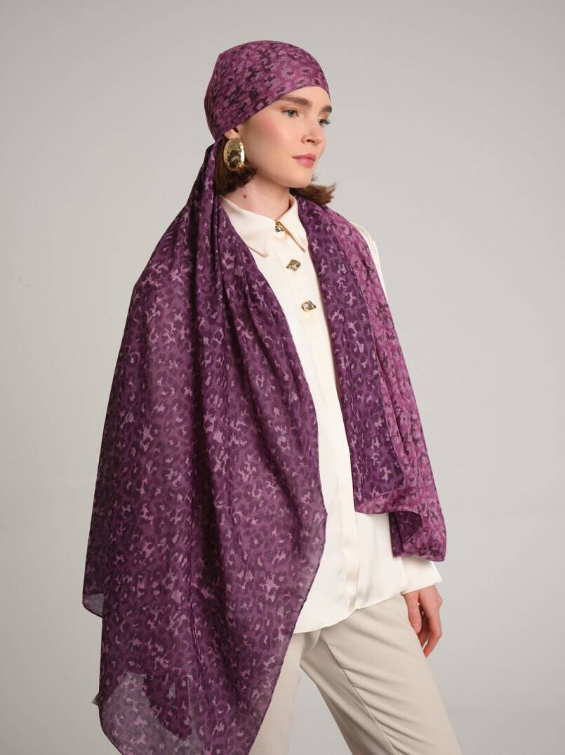 Peleng Koleksiyonu - Şahgül Çift Taraf Şal - 3