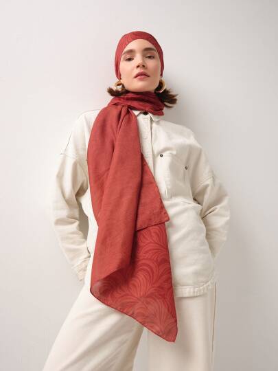 Rûmî Sema Koleksiyonu - Ateşin Ritmi Çift Taraf Şal - 3