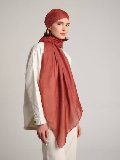 Rûmî Sema Koleksiyonu - Ateşin Ritmi Çift Taraf Şal - 8