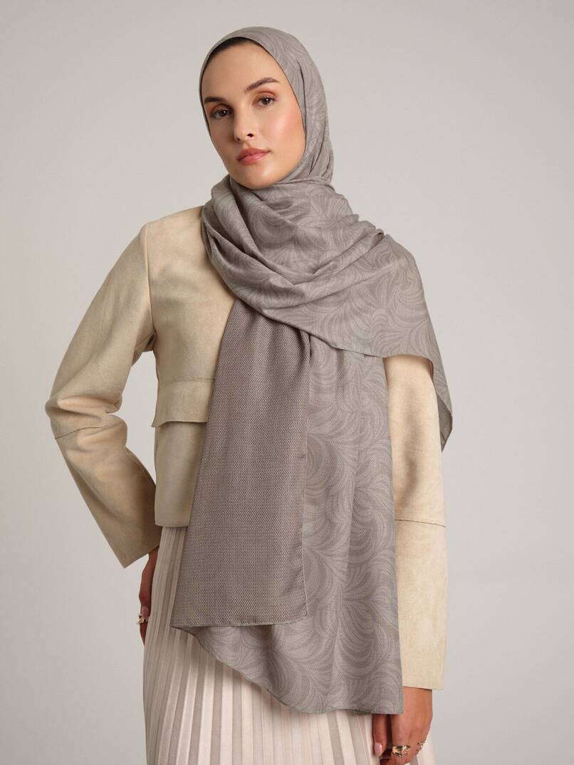 Rûmî Sema Koleksiyonu - Ilık Nefes Çift Taraf Şal - 1