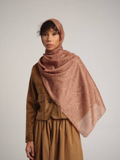 Rûmî Sema Koleksiyonu - Toprak Havası Çift Taraf Şal