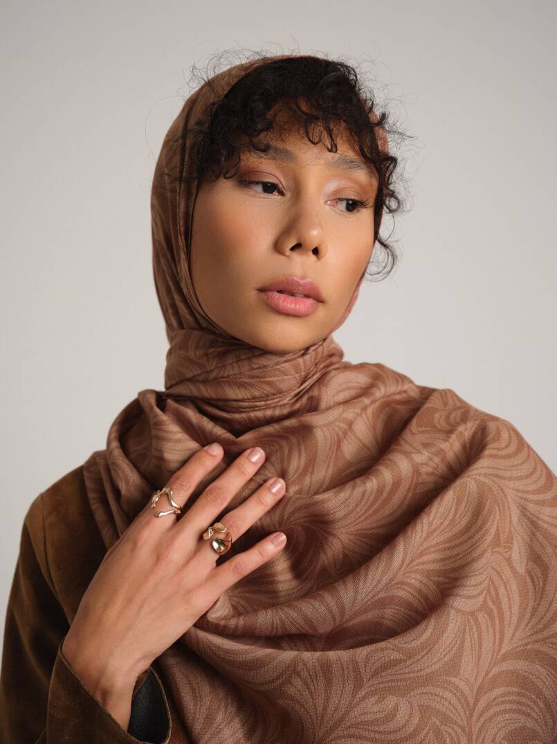 Rûmî Sema Koleksiyonu - Toprak Havası Çift Taraf Şal - 2