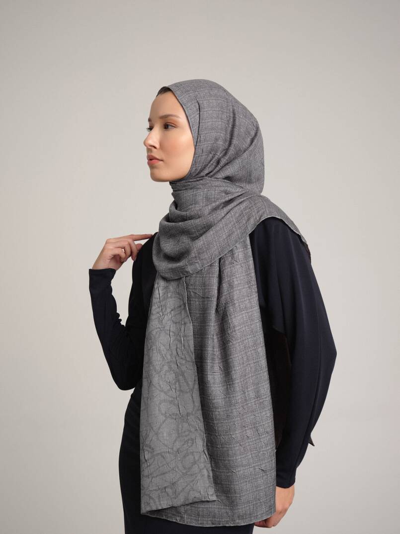 Şebnem Hattı Koleksiyonu - Seher Damlası Çift Taraf Şal - 1