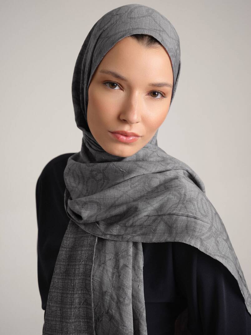 Şebnem Hattı Koleksiyonu - Seher Damlası Çift Taraf Şal - 2