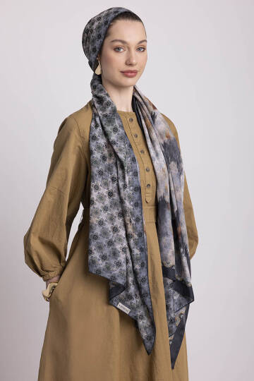Suyolu Koleksiyonu - Kül Yolu Çift Taraf Şal - 5