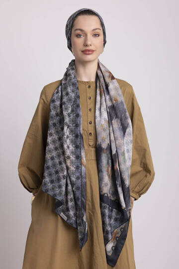 Suyolu Koleksiyonu - Kül Yolu Çift Taraf Şal - 4