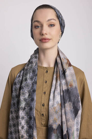Suyolu Koleksiyonu - Kül Yolu Çift Taraf Şal - 6