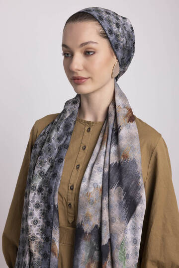 Suyolu Koleksiyonu - Kül Yolu Çift Taraf Şal