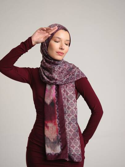 Suyolu Koleksiyonu - Nar Nabzı Çift Taraf Şal - 4