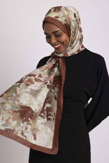 Tomurcuk Koleksiyonu - Alev Tomurcuğu Tek Taraf Şal - 3