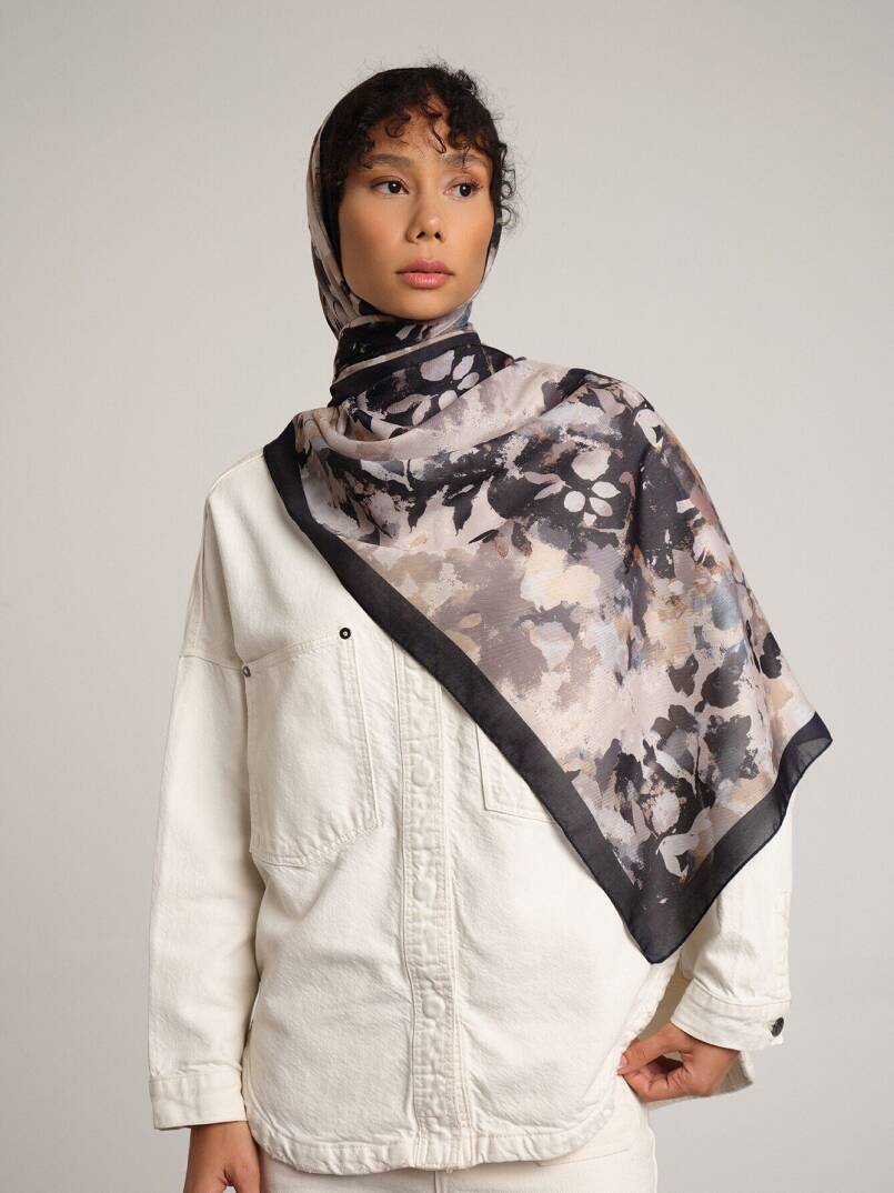 Tomurcuk Koleksiyonu - Gece Tomurcuğu Tek Taraf Şal - 1