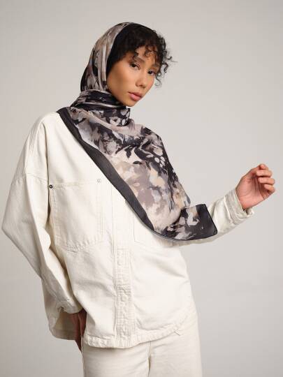 Tomurcuk Koleksiyonu - Gece Tomurcuğu Tek Taraf Şal - 3