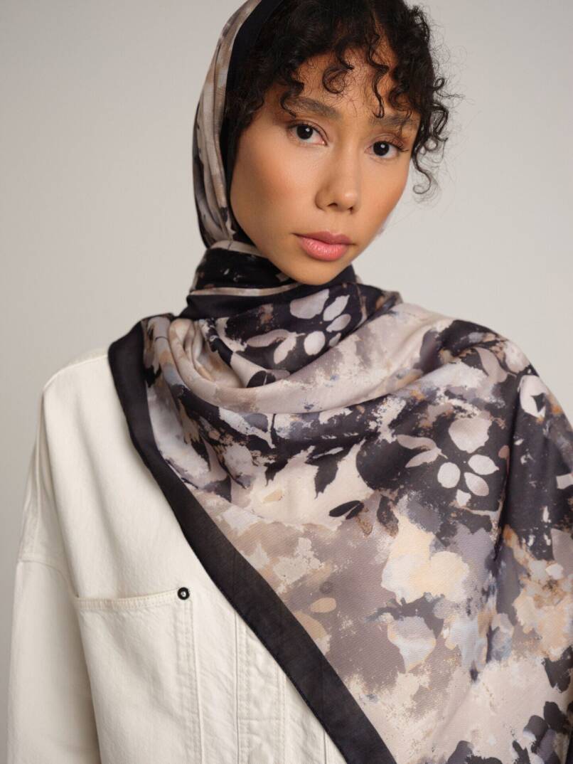 Tomurcuk Koleksiyonu - Gece Tomurcuğu Tek Taraf Şal - 4