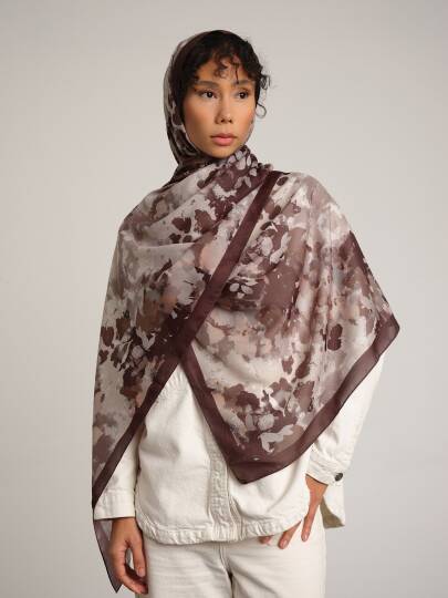 Tomurcuk Koleksiyonu - Kuyu Tomurcuğu Tek Taraf Şal 