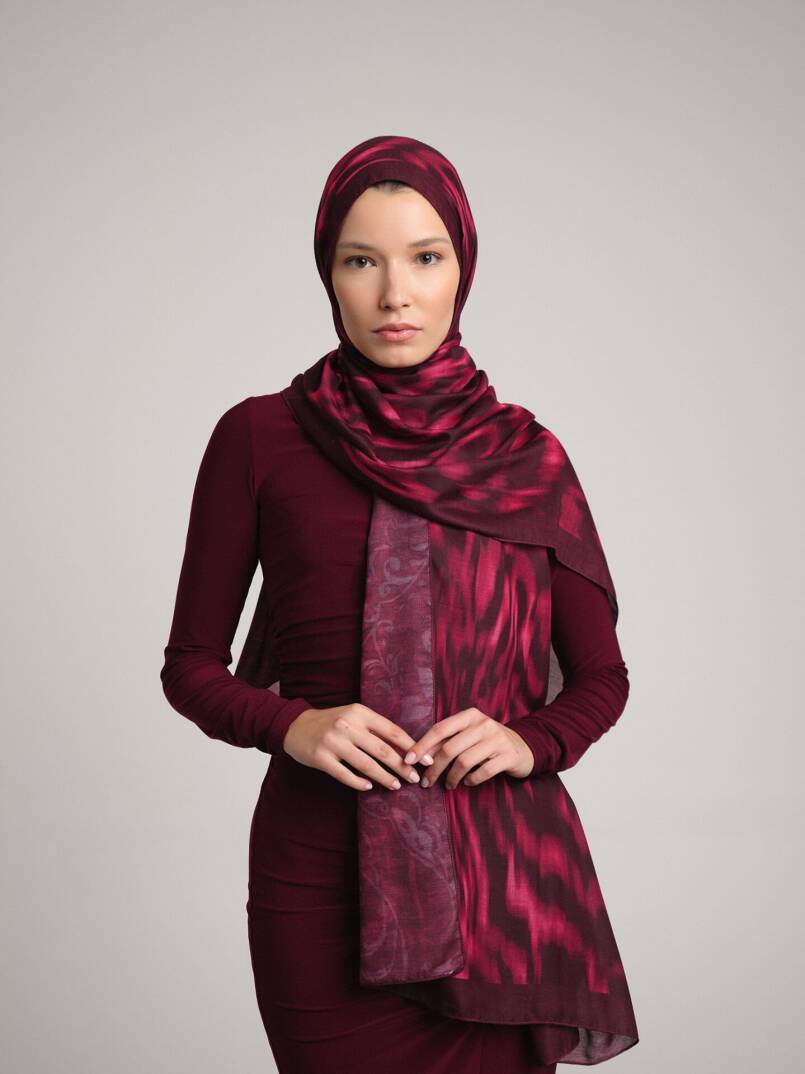 Yalaz Koleksiyonu - Al Yalaz Çift Taraf Şal - 3