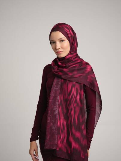 Yalaz Koleksiyonu - Al Yalaz Çift Taraf Şal - 7