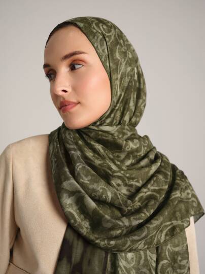 Yalaz Koleksiyonu - Kekik Dumanı Çift Taraf Şal