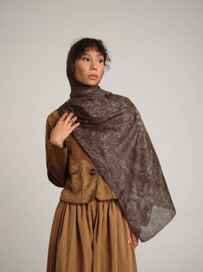 Yalaz Koleksiyonu - Yağız Yalaz Çift Taraf Şal - 3