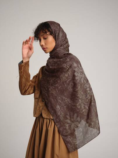 Yalaz Koleksiyonu - Yağız Yalaz Çift Taraf Şal - 6