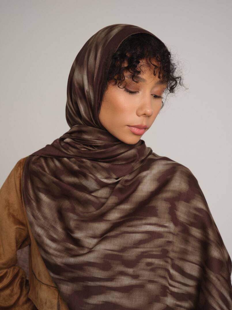 Yalaz Koleksiyonu - Yağız Yalaz Çift Taraf Şal - 7